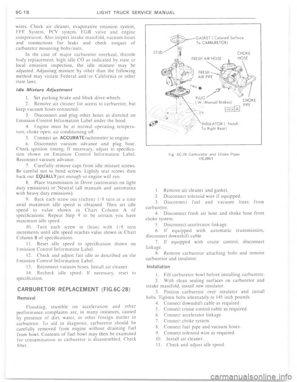 CHEVROLET LIGHT DUTY TRUCK 1977  Service Manual )% 5  - /*/ %% %(%-
!7! #(%-  5 %(%- ! 0   // 	 
*%% % %*  	- / %%
	 % 