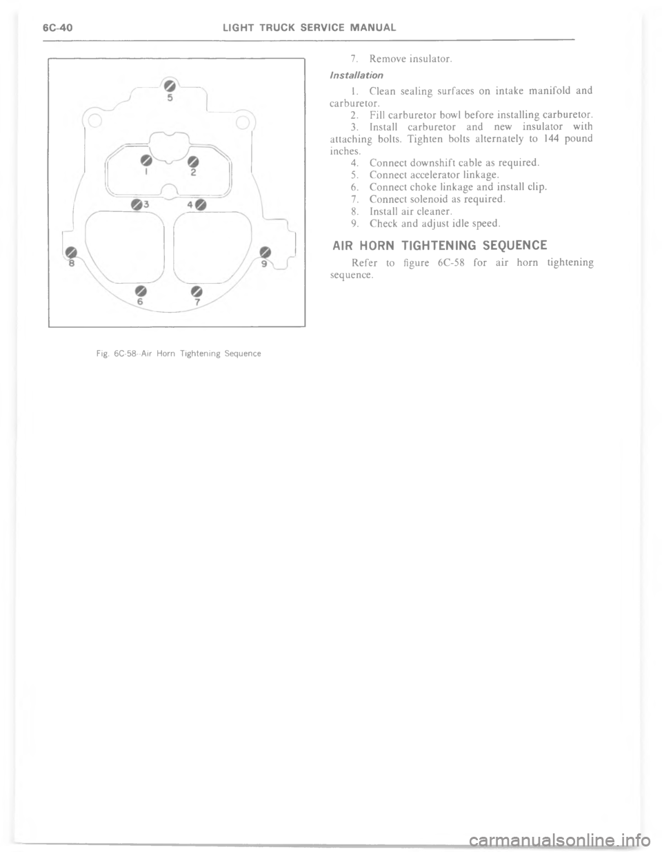 CHEVROLET LIGHT DUTY TRUCK 1977  Service Manual , / %



.



<
>
?
,
@
H


%B
7 