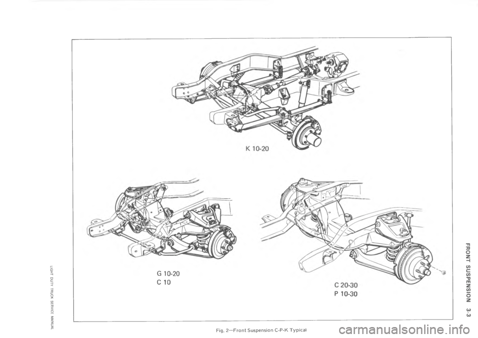 CHEVROLET LIGHT DUTY TRUCK 1973  Service Manual 	 6 8  


3
 