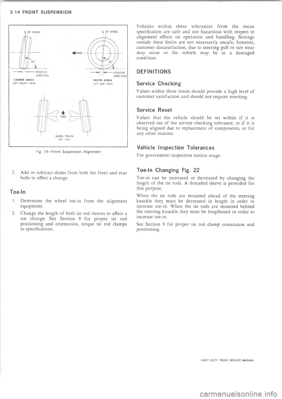 CHEVROLET LIGHT DUTY TRUCK 1973  Service Manual   A   c+ .   1 * ) ) +c+ .   1 *))+

+
+



#





\)
!







\)


\)




5
#
"


;
#




 