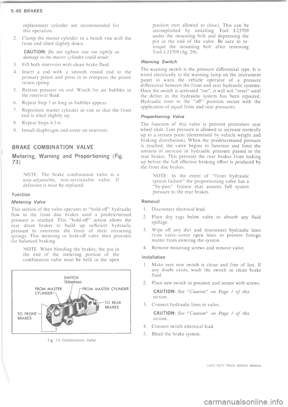 CHEVROLET LIGHT DUTY TRUCK 1973  Service Manual > A   8    
*!
 0 * !    * ! .* *
   !%* .
04"	C+8

\(
/

