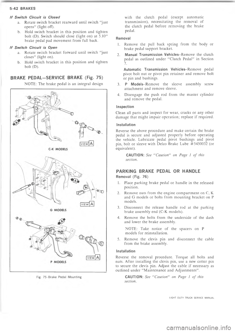 CHEVROLET LIGHT DUTY TRUCK 1973  Service Manual > A 4  8(   " 3 	 	  





\(





+.*






\(*

3



\(

/


0


,



F
H	








\(

/

+

1
