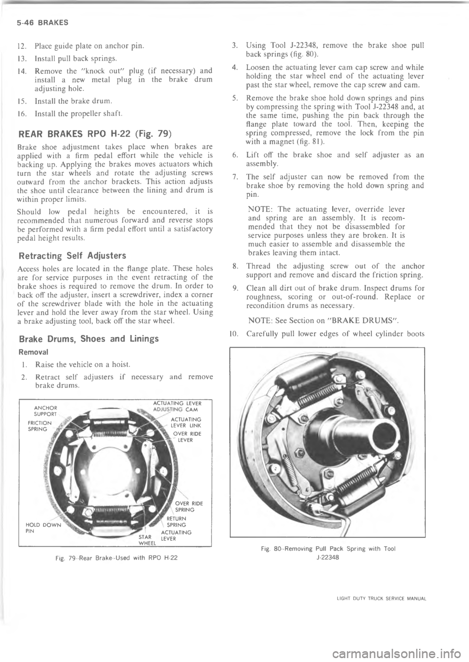 CHEVROLET LIGHT DUTY TRUCK 1973  Service Manual > A =  8   %   * 
( 	!  # !%!
/ , * H## H % > !!? 
!  .  %  * # 