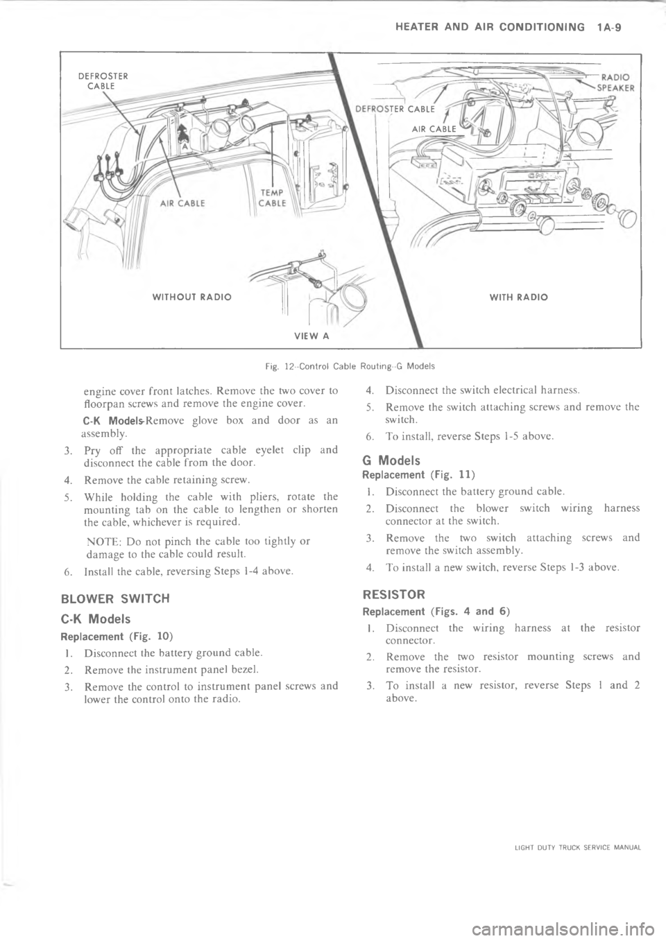 CHEVROLET LIGHT DUTY TRUCK 1973  Service Manual 	             ?       	        
	     ,\)

?






\(

/
1


+

9





\(
/
1
!
9





\(

/



