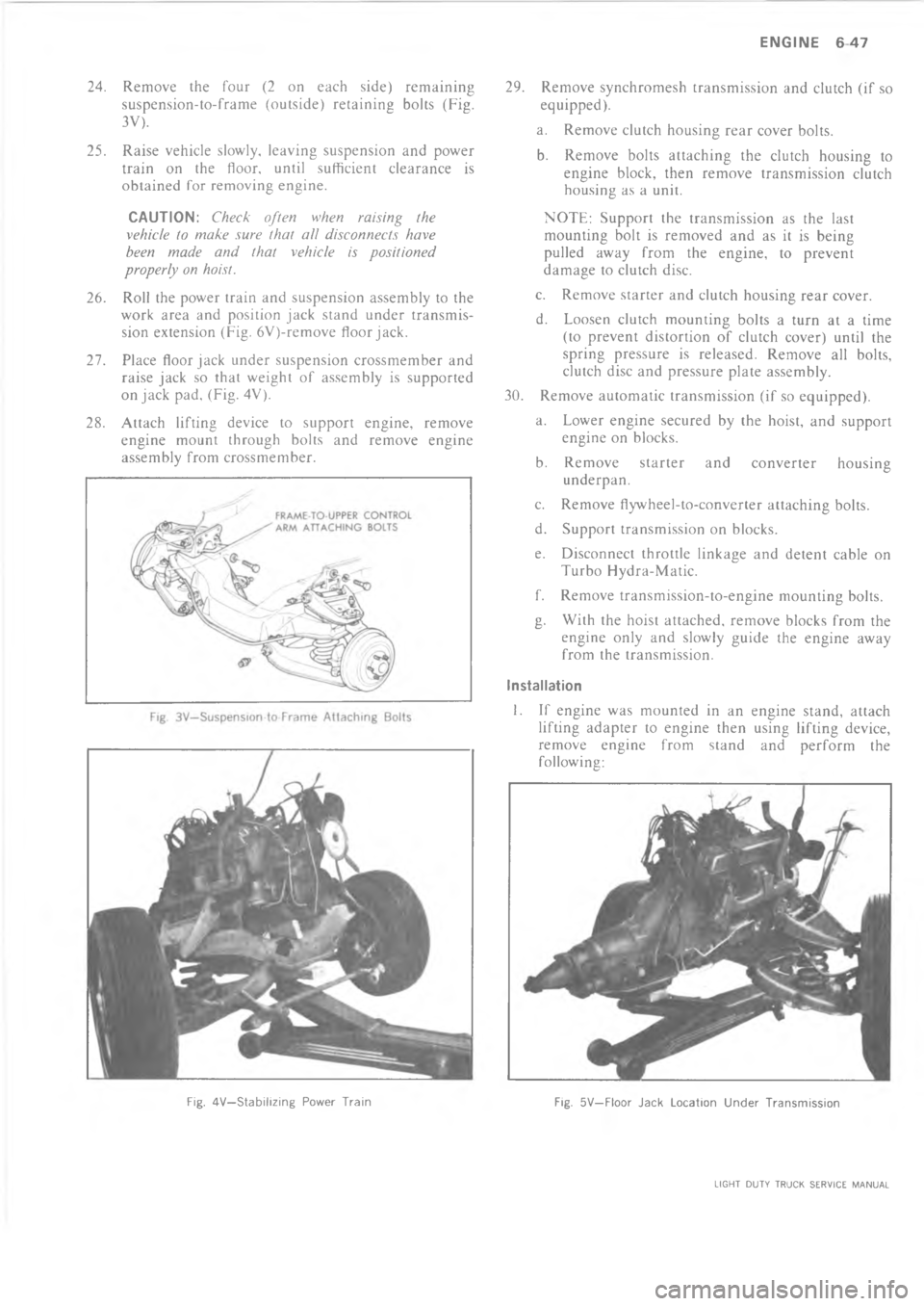 CHEVROLET LIGHT DUTY TRUCK 1973  Service Manual       = A C/ , *  >  * !? %
!!! >!? % ! >5%
()?
1 ,! * !.7 % !!!  .
