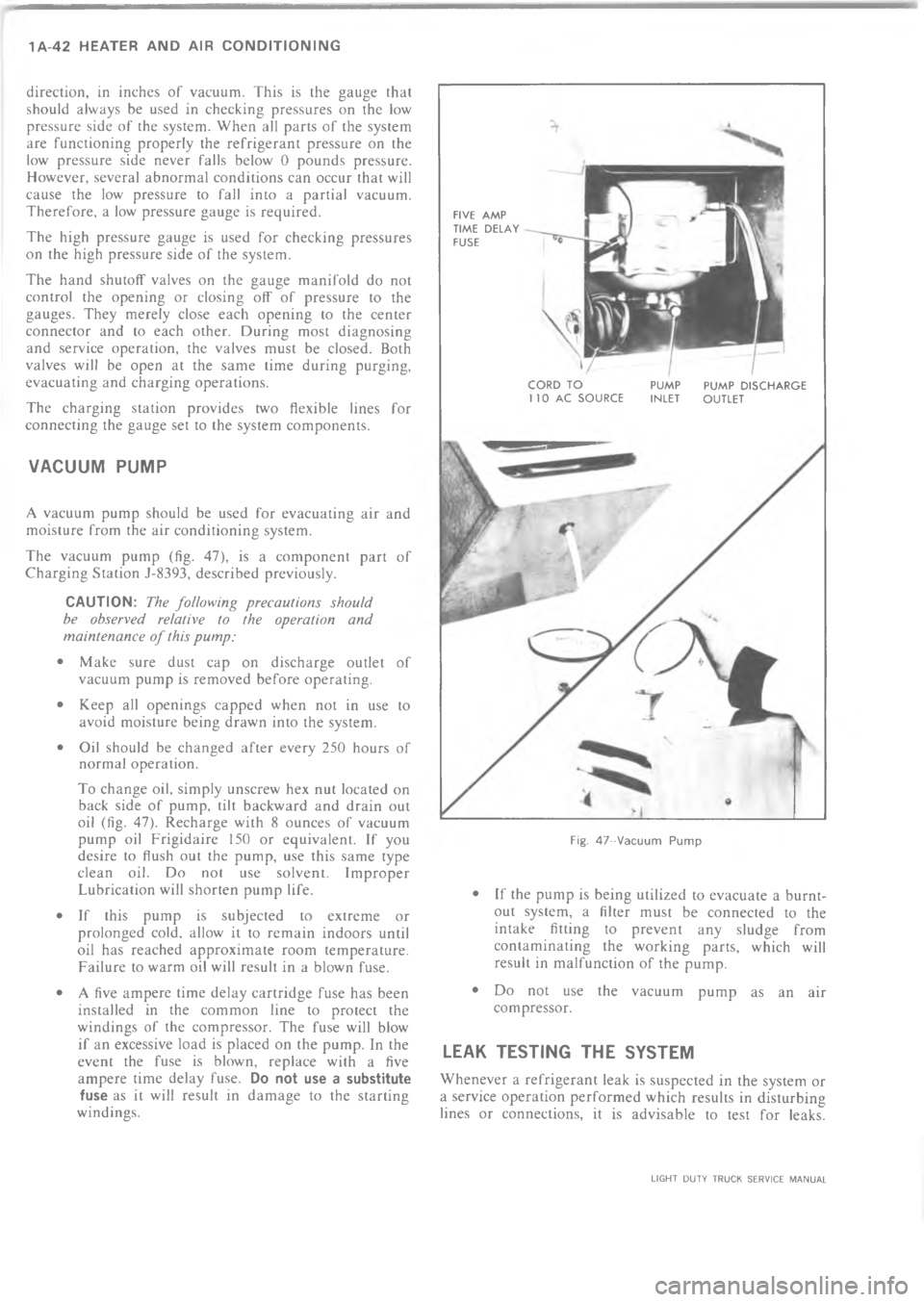 CHEVROLET LIGHT DUTY TRUCK 1973  Service Manual A4 	           7  *!     " *! ! * %% * 
!* .!  !  *#% !!!  * .
!! !   