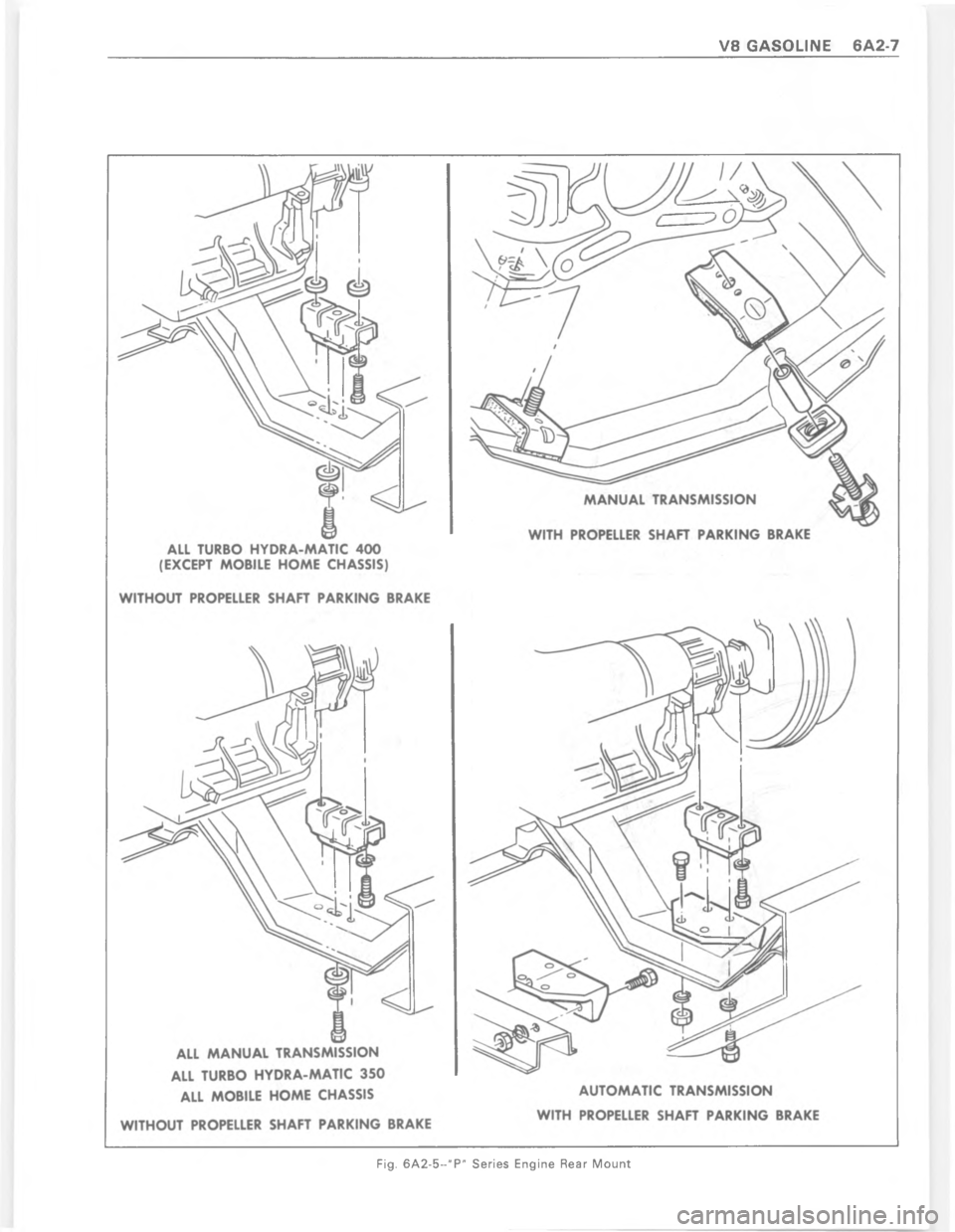 CHEVROLET PASSENGER 1978  Overhaul Manual 