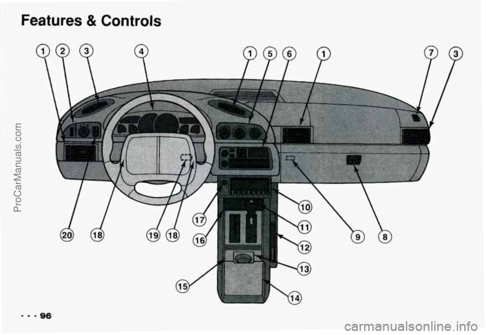 CHEVROLET CAMARO 1993  Owners Manual Features & Controls 
ProCarManuals.com 
