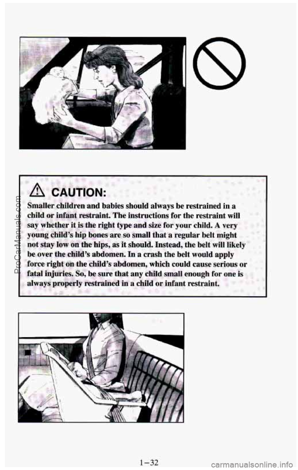 CHEVROLET SUBURBAN 1994  Owners Manual I 
I 
1-32 ProCarManuals.com 