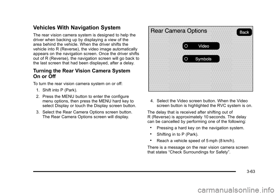 CHEVROLET AVALANCHE 2010 2.G Owners Manual 