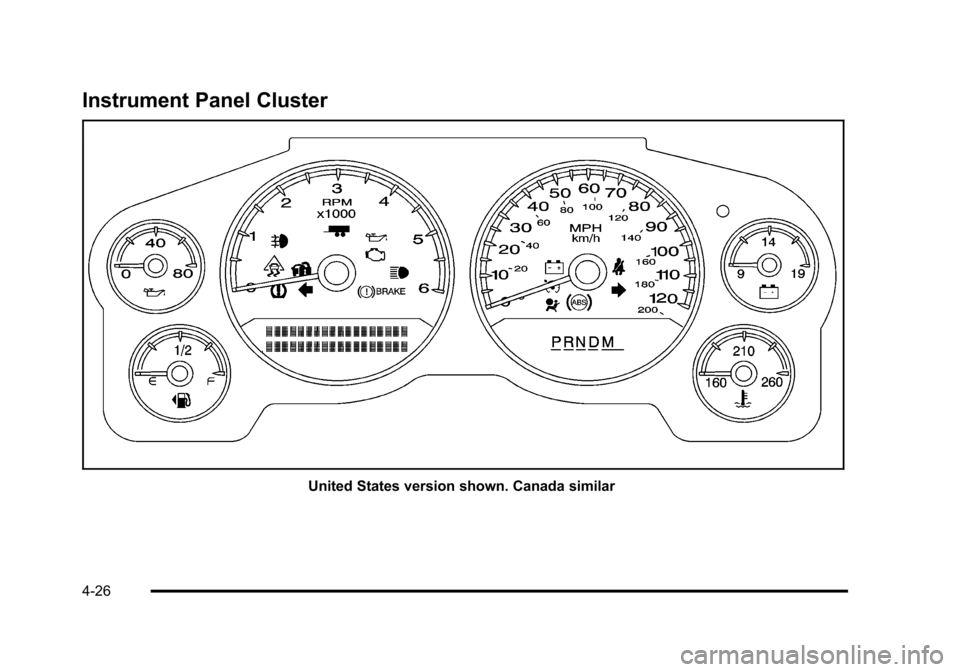 CHEVROLET AVALANCHE 2010 2.G Owners Manual 