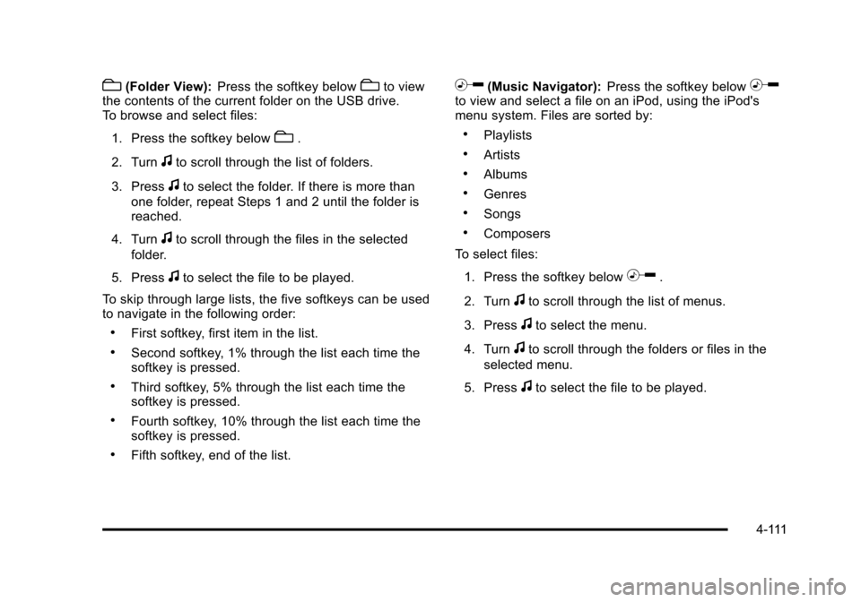 CHEVROLET AVALANCHE 2010 2.G Owners Manual 
