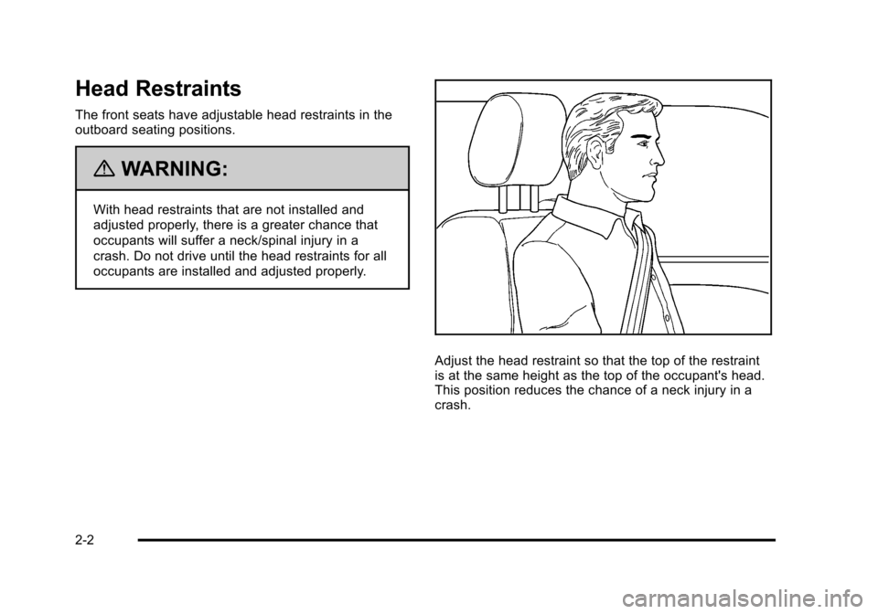 CHEVROLET AVALANCHE 2010 2.G Owners Manual 