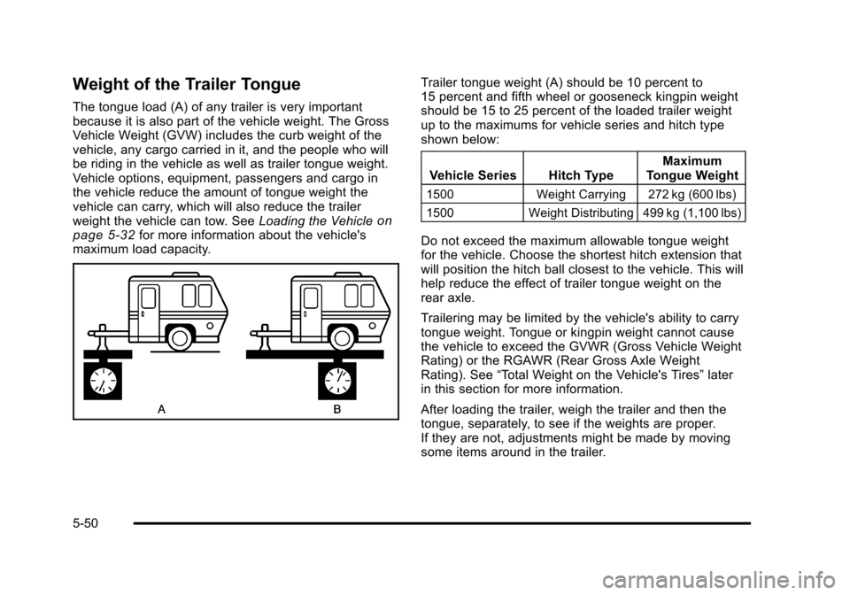 CHEVROLET AVALANCHE 2010 2.G Owners Manual 