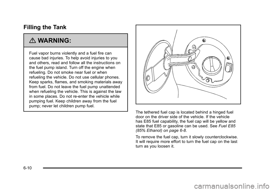 CHEVROLET AVALANCHE 2010 2.G Owners Manual 