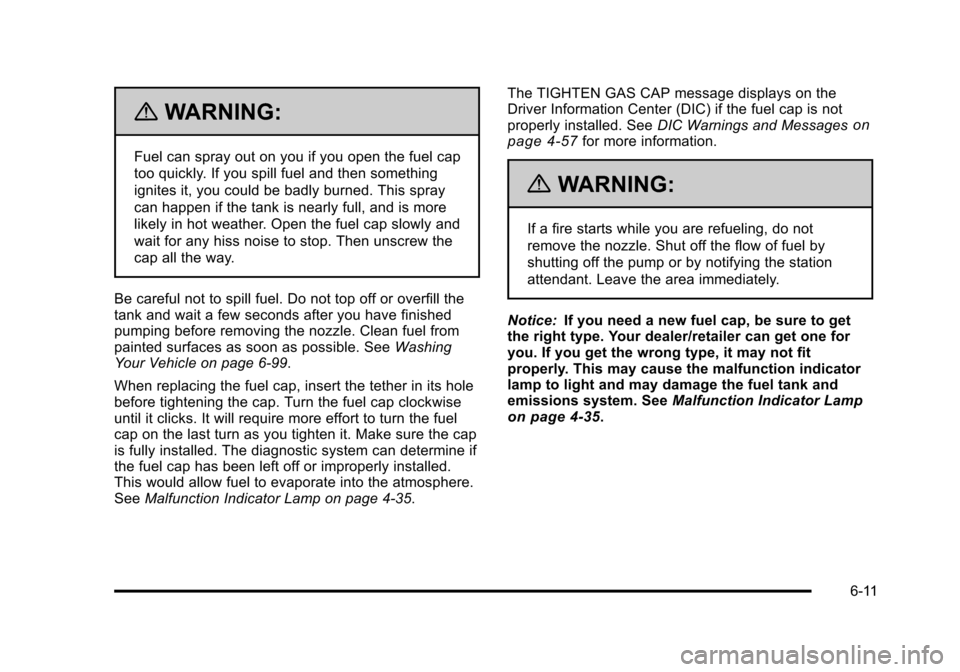CHEVROLET AVALANCHE 2010 2.G Owners Manual 
