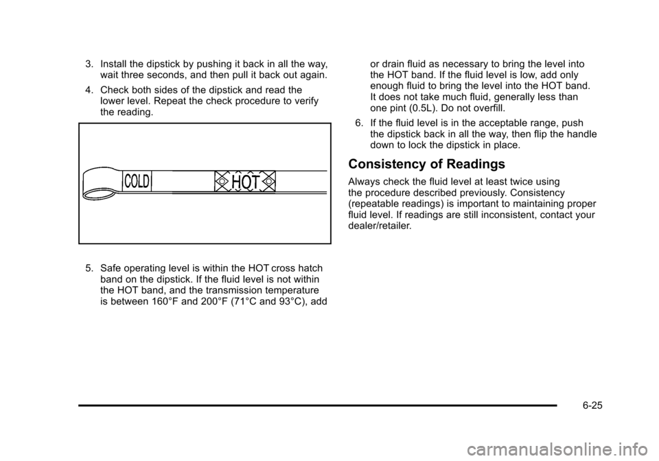 CHEVROLET AVALANCHE 2010 2.G Owners Manual 