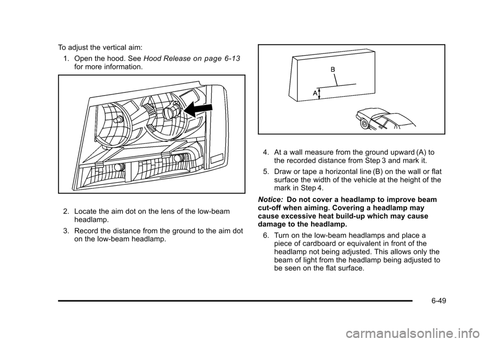 CHEVROLET AVALANCHE 2010 2.G Owners Manual 