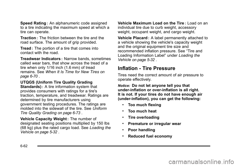 CHEVROLET AVALANCHE 2010 2.G Owners Manual 
