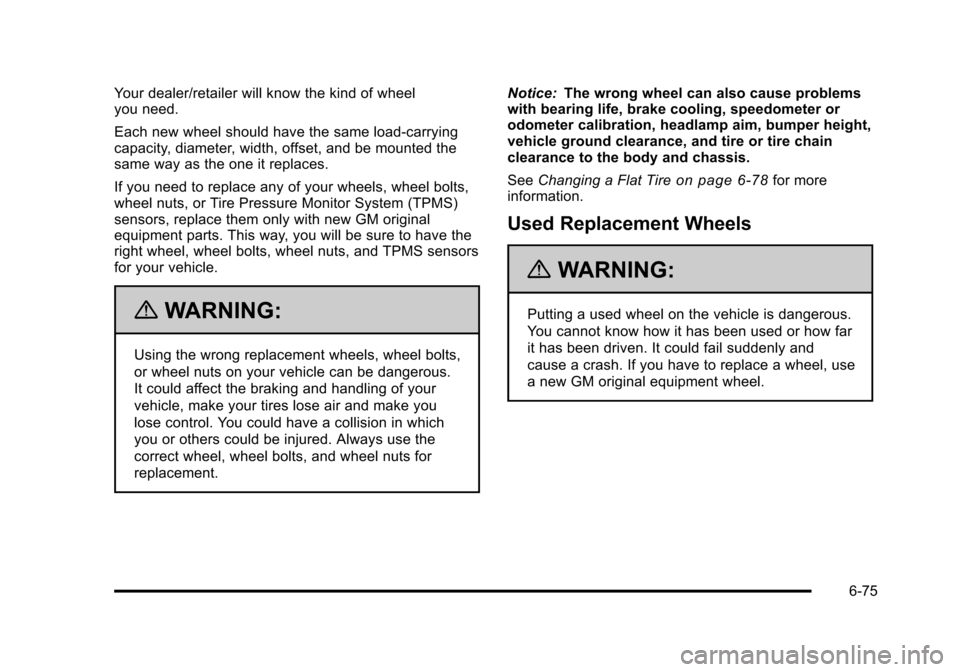CHEVROLET AVALANCHE 2010 2.G Owners Manual 