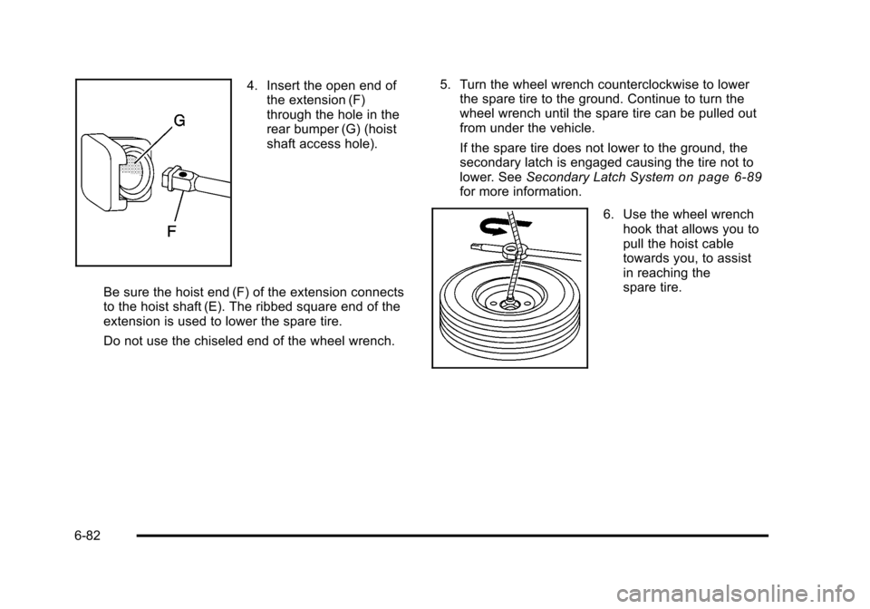 CHEVROLET AVALANCHE 2010 2.G Owners Manual 