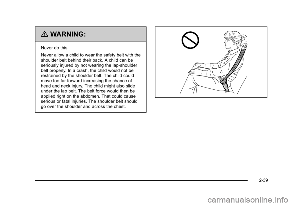 CHEVROLET AVALANCHE 2010 2.G Owners Manual 