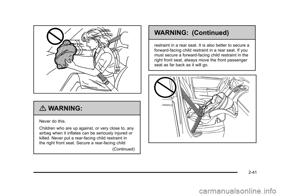 CHEVROLET AVALANCHE 2010 2.G Owners Manual 