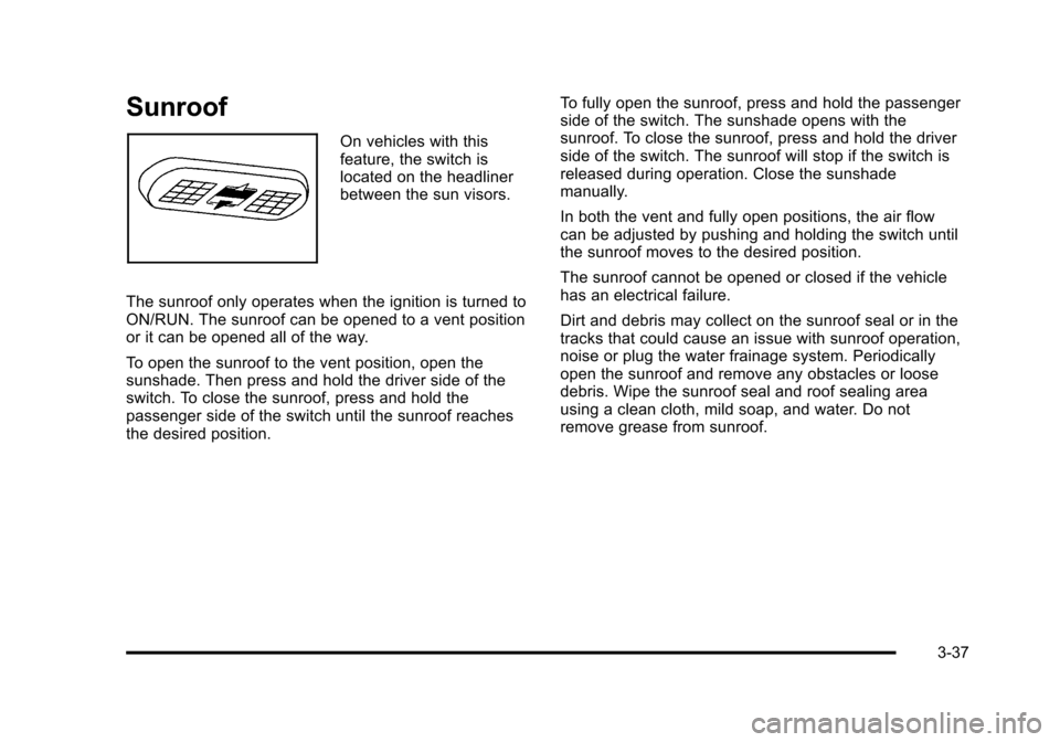 CHEVROLET AVEO 2010 1.G Owners Manual 