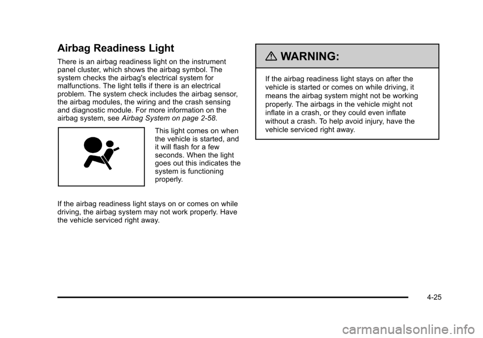 CHEVROLET AVEO 2010 1.G Owners Manual 