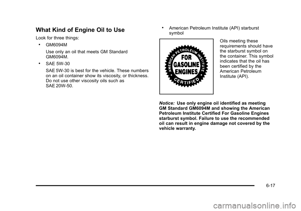CHEVROLET AVEO 2010 1.G Owners Manual 