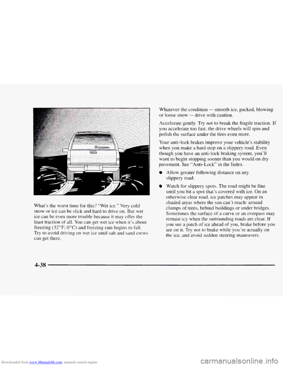 CHEVROLET BLAZER 1997 2.G Owners Manual Downloaded from www.Manualslib.com manuals search engine A 
‘‘1 :- ................ .................. . ..  .. ....,.___.__..___._._.._... .. . . . . . . . . . .  .  . . . . .  .  . . , . , . . .