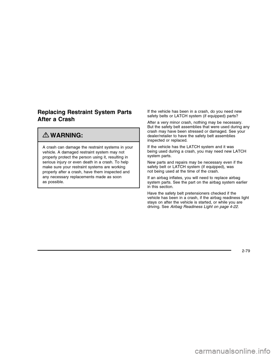 CHEVROLET COLORADO 2010 1.G Owners Manual 