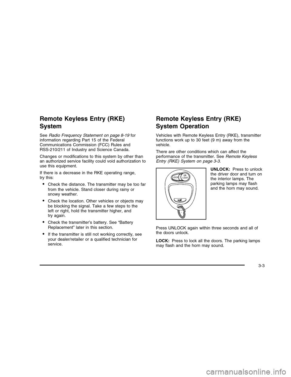 CHEVROLET COLORADO 2010 1.G Owners Manual 