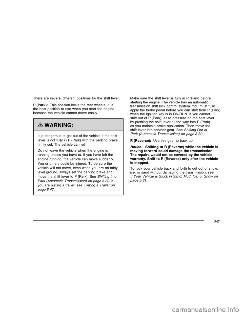 CHEVROLET COLORADO 2010 1.G Owners Manual 