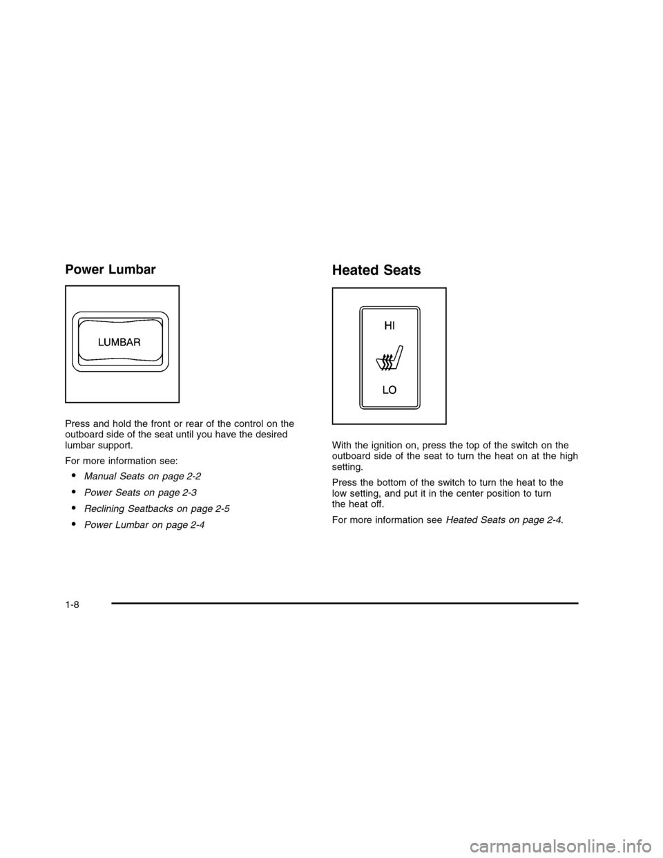 CHEVROLET COLORADO 2010 1.G Owners Manual 