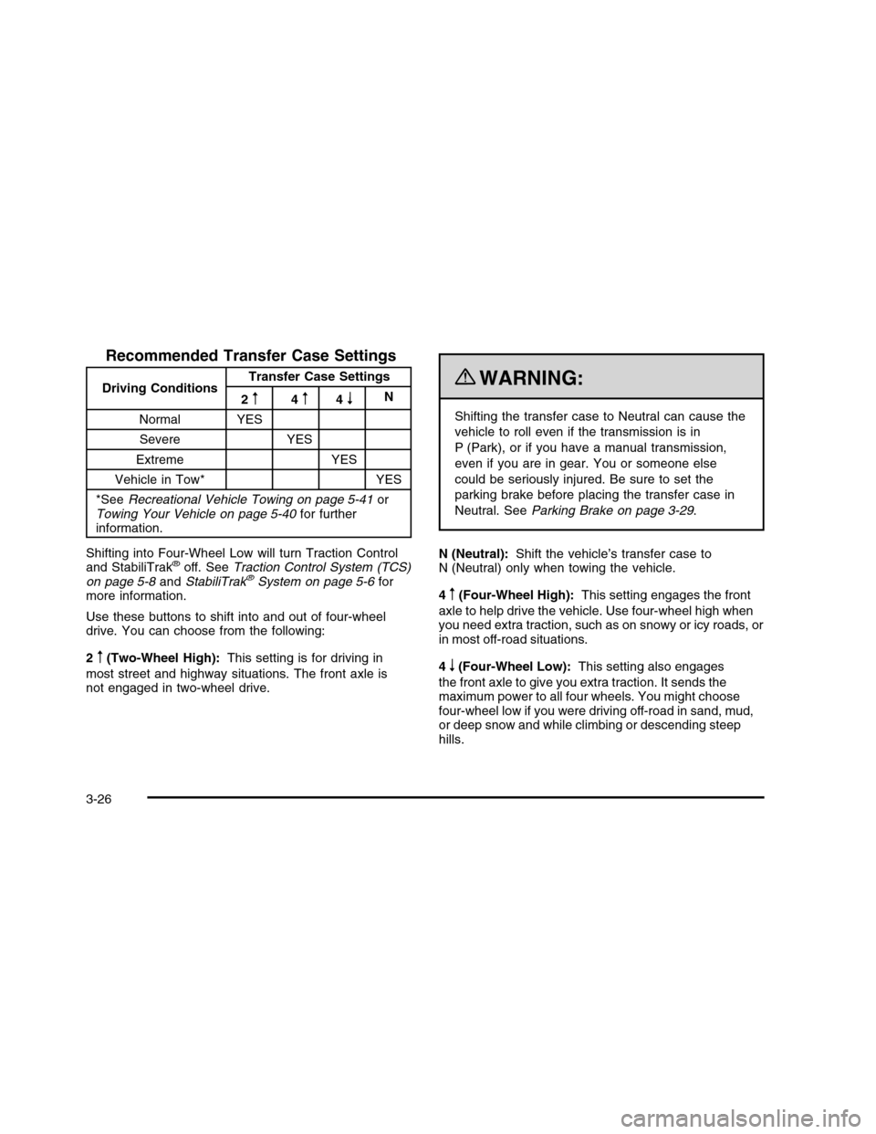 CHEVROLET COLORADO 2010 1.G Owners Manual 