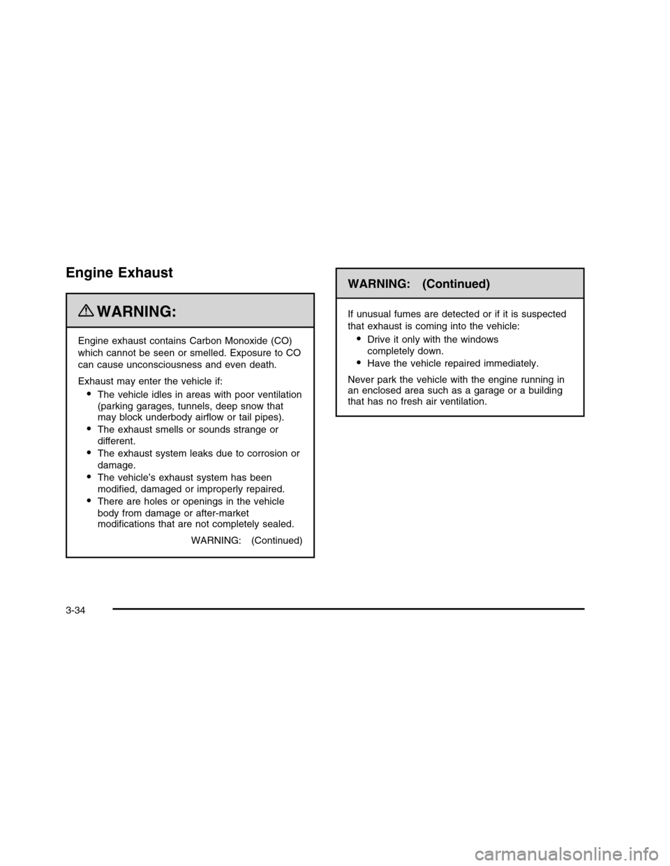 CHEVROLET COLORADO 2010 1.G Owners Manual 
