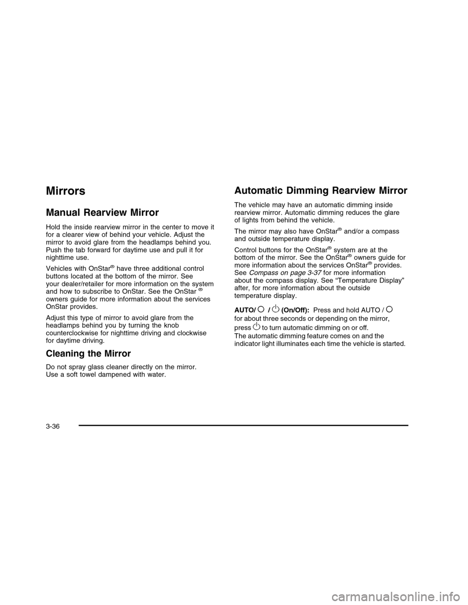 CHEVROLET COLORADO 2010 1.G Owners Manual 