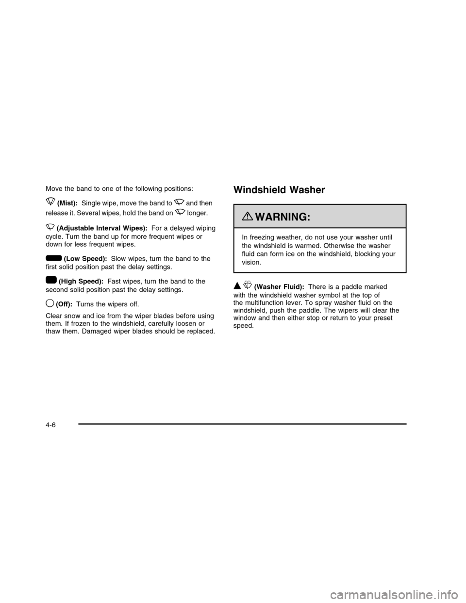 CHEVROLET COLORADO 2010 1.G Owners Manual 