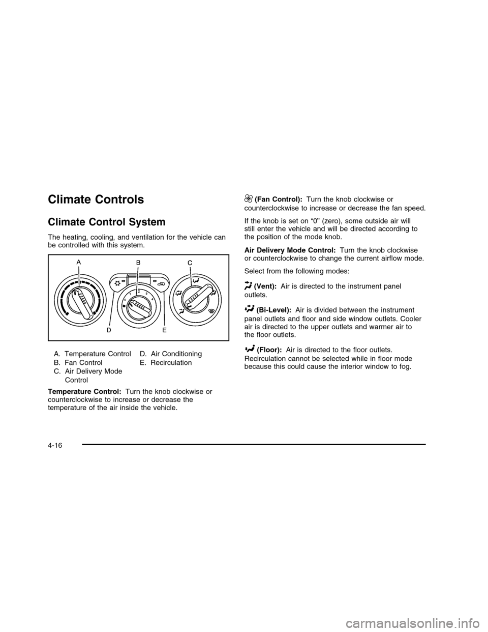 CHEVROLET COLORADO 2010 1.G Owners Manual 