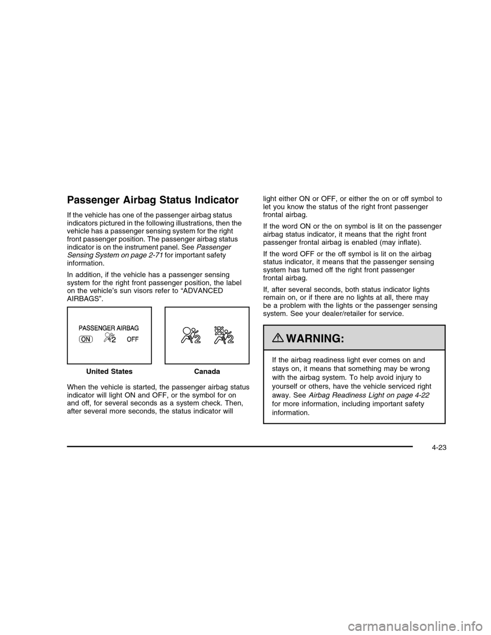 CHEVROLET COLORADO 2010 1.G Owners Manual 