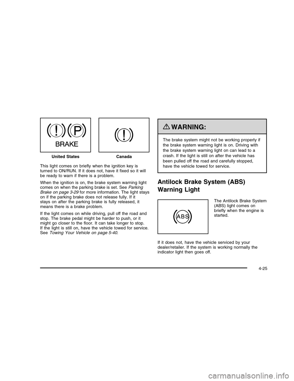 CHEVROLET COLORADO 2010 1.G Owners Manual 