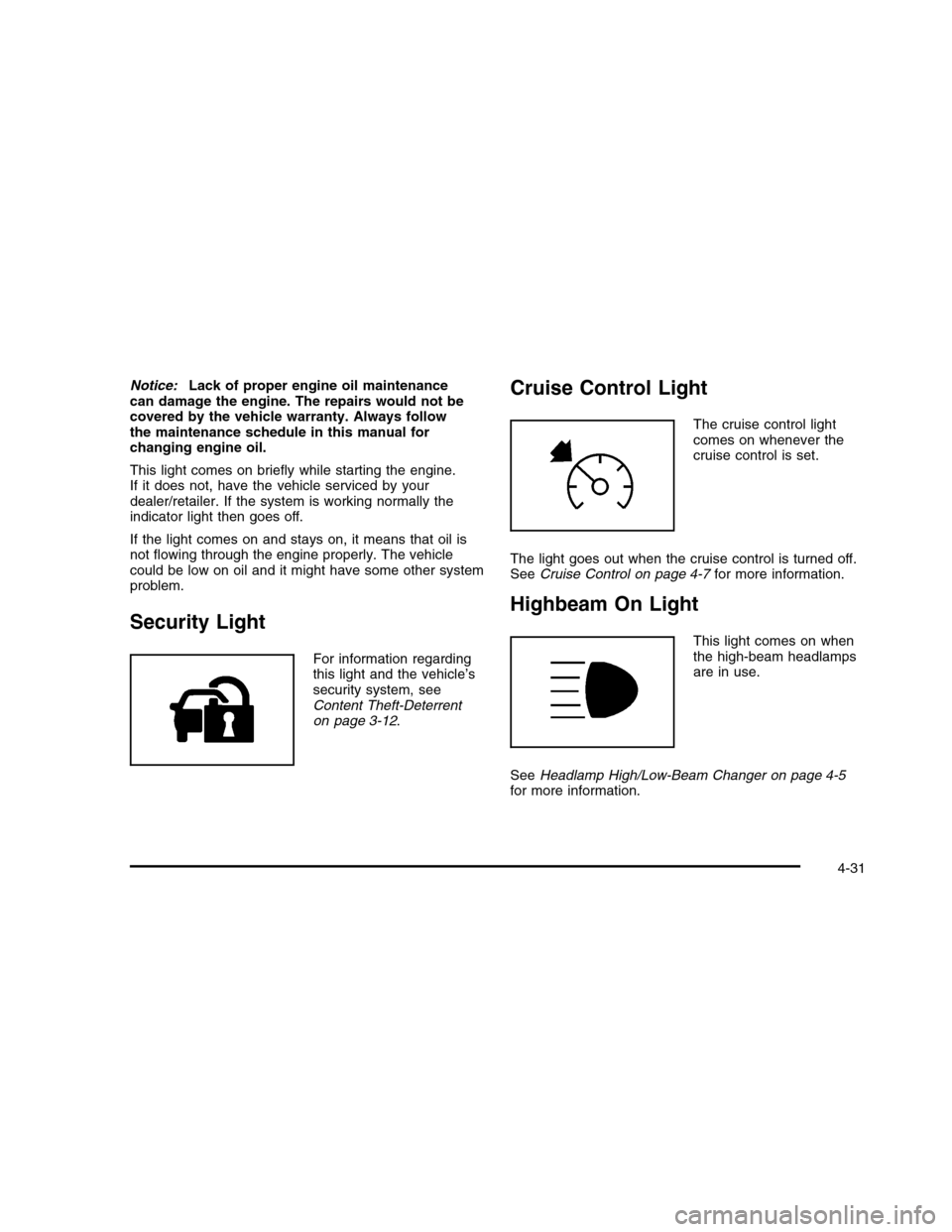CHEVROLET COLORADO 2010 1.G Owners Manual 