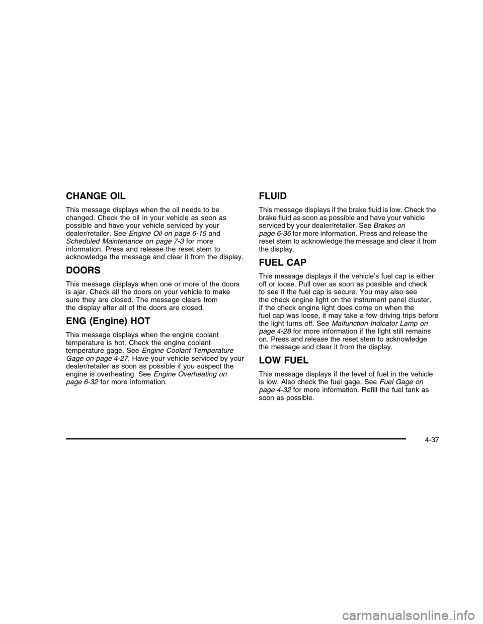 CHEVROLET COLORADO 2010 1.G Owners Manual 