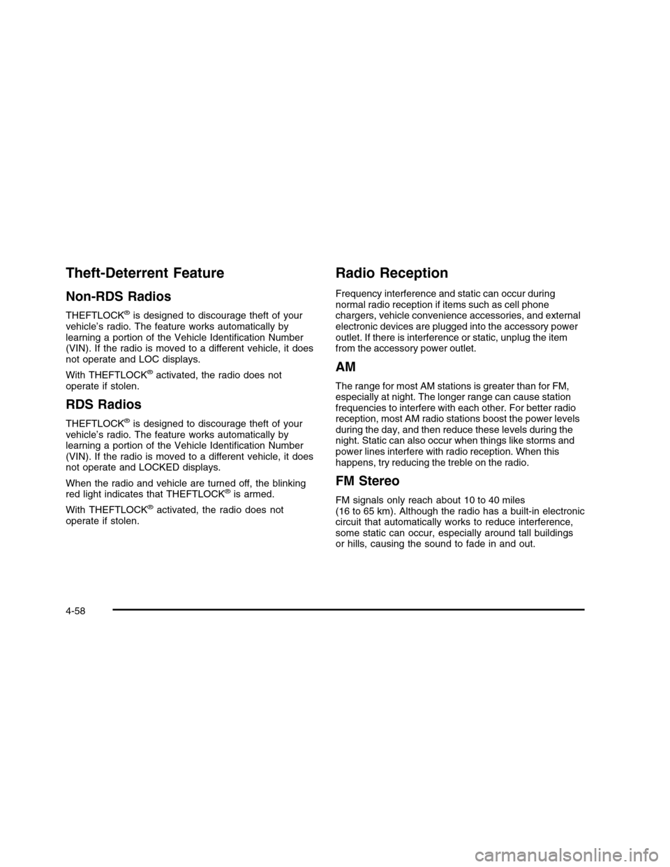 CHEVROLET COLORADO 2010 1.G Owners Manual 