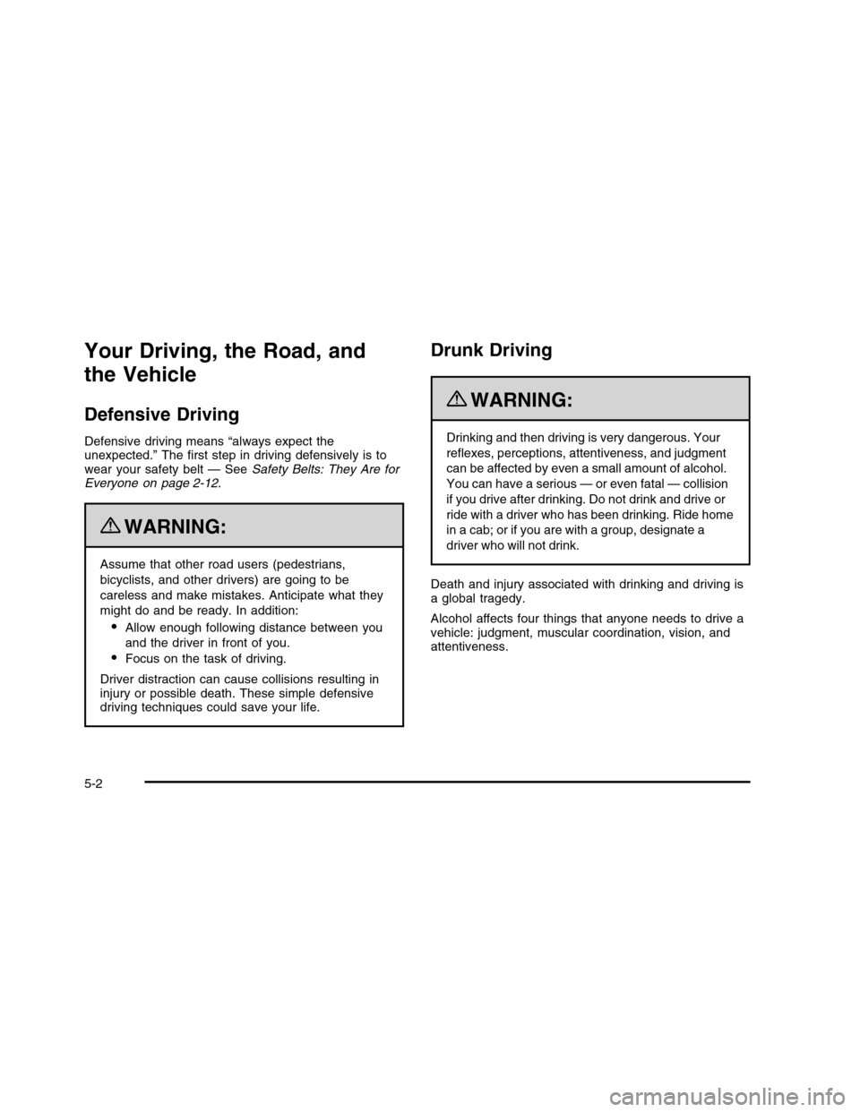 CHEVROLET COLORADO 2010 1.G Owners Manual 
