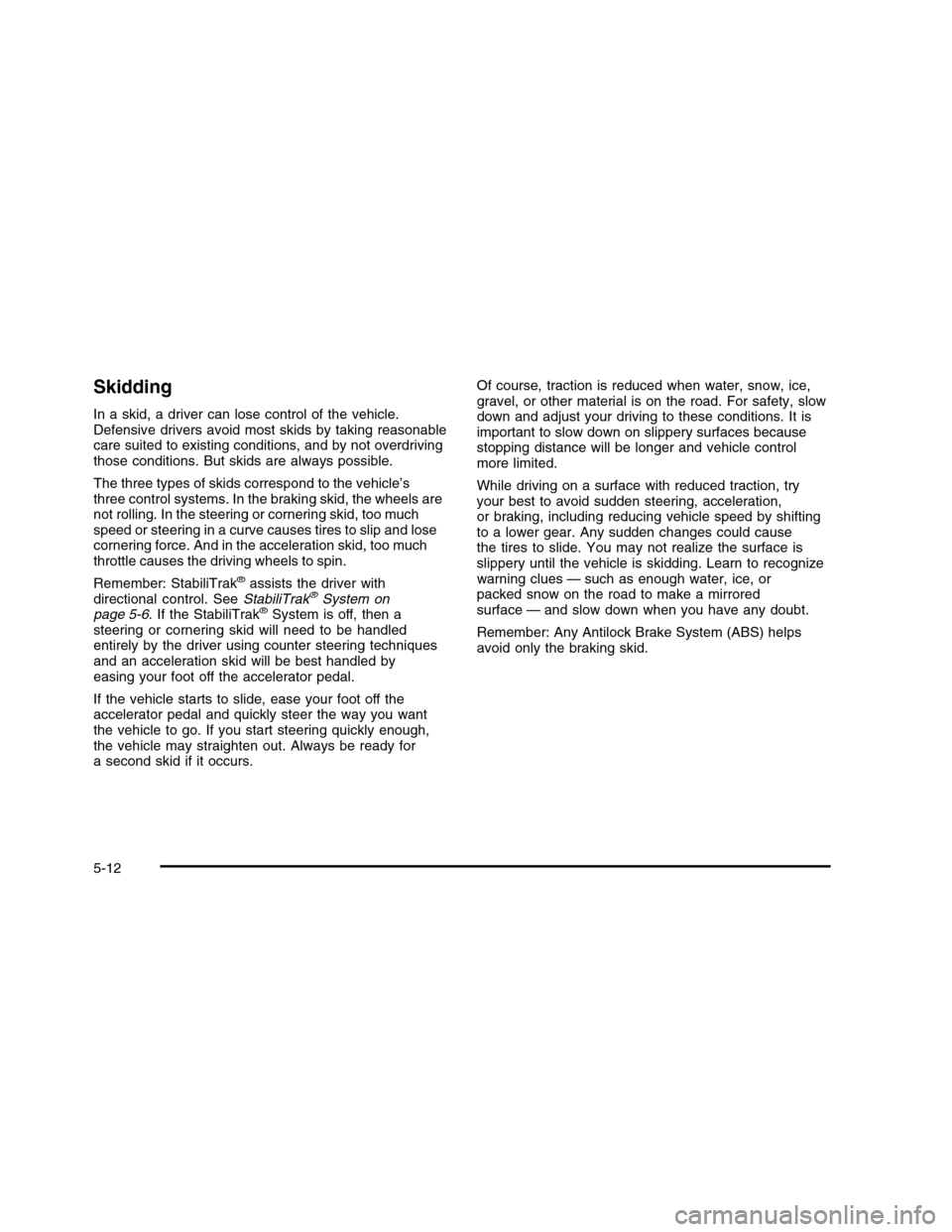 CHEVROLET COLORADO 2010 1.G Owners Manual 