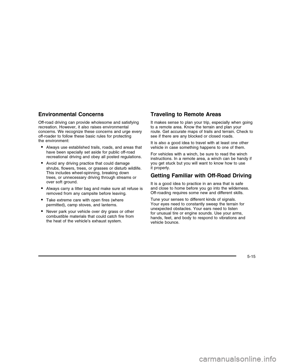 CHEVROLET COLORADO 2010 1.G Owners Manual 