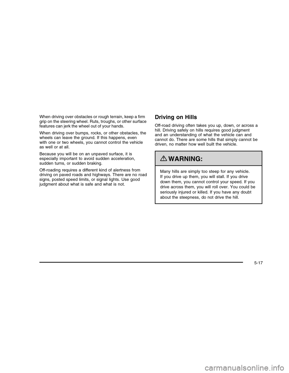 CHEVROLET COLORADO 2010 1.G Owners Manual 