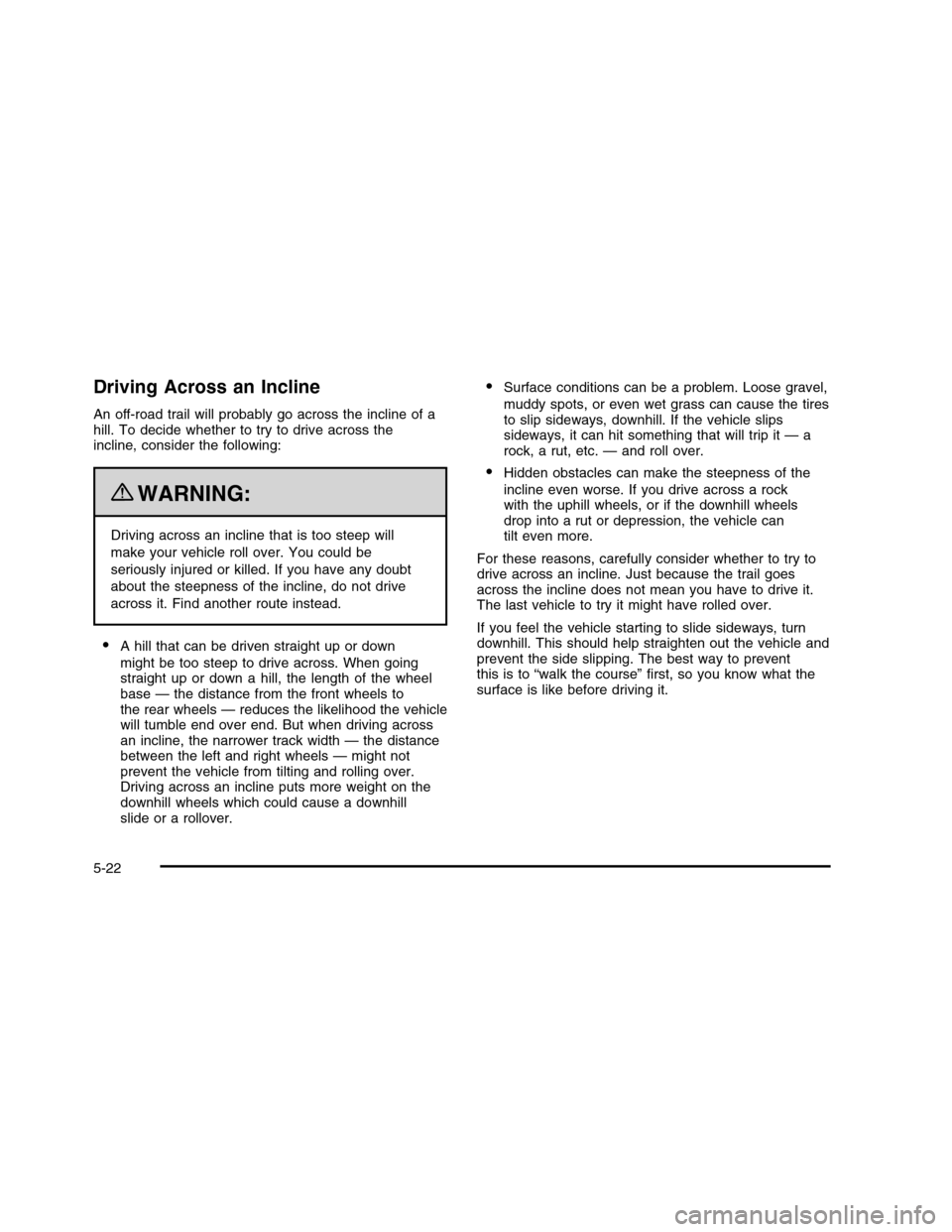 CHEVROLET COLORADO 2010 1.G Owners Manual 